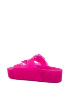 Balenciaga Mallorca Pink Rubber Sandals With Platform Balenciaga Mallorca Pink Rubber Sandals With Platform - Fuxia