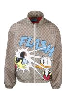 Gg Donal Duck Disney X Blouson Gucci Gg Donal Duck Disney X Blouson - Camel/Blu