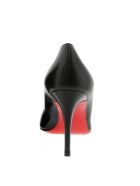 Christian Louboutin Black Leather Simple Pumps Christian Louboutin Black Leather Simple Pumps - BLACK