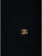 Dolce & Gabbana Black Cashmere Sweater With Logo Dolce & Gabbana Black Cashmere Sweater With Logo - Black