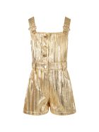 Le Gemelline by Feleppa Gold Overall For Girl Le Gemelline by Feleppa Gold Overall For Girl - Gold