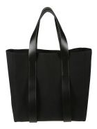 AMBUSH Vertical Tote AMBUSH Vertical Tote - Nero e Argento
