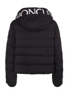 Black Logo-print Moncler Padded Jaket Moncler Black Logo-print Moncler Padded Jaket