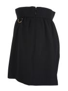 Woman Black Shorts In Grain De Poudre Wool Givenchy Woman Black Shorts In Grain De Poudre Wool