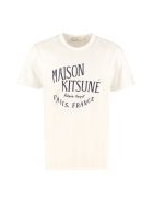 Maison Kitsuné Palais Royal Cotton T-shirt Maison Kitsuné Palais Royal Cotton T-shirt - panna