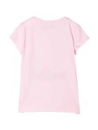 Monnalisa Pink T-shirt Monnalisa Pink T-shirt - Rosa