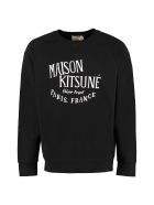 Maison Kitsuné Palais Royal Cotton Sweatshirt Maison Kitsuné Palais Royal Cotton Sweatshirt - black