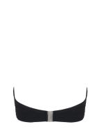 Saint Laurent Knot Draped Bikini Top Saint Laurent Knot Draped Bikini Top - Black