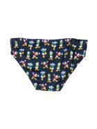 MC2 Saint Barth Blue Swimsuit With Multicolor Print MC2 Saint Barth Blue Swimsuit With Multicolor Print - Unico