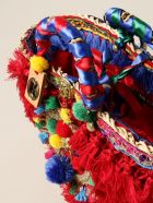 Sikuly Handbag Red Melania Sikuly Coffa Bag With Multi Tassels Sikuly Handbag Red Melania Sikuly Coffa Bag With Multi Tassels - Multicolor