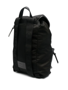 Black Logo Panel Drawstring Backpack Givenchy Black Logo Panel Drawstring Backpack