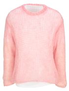 Magliano Double Knitted Fleece Magliano Double Knitted Fleece - PINK