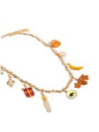 Marni Brass Necklace With Pendant Details Marni Brass Necklace With Pendant Details - Metallic