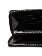 Balenciaga Essential Black Leather Wallet With Logo Balenciaga Essential Black Leather Wallet With Logo - Black
