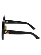 Gg0772s Sunglasses Gucci Gg0772s Sunglasses - 001 BLACK BLACK GREEN