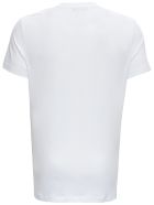 Balmain Cotton T-shirt With Logo Print Balmain Cotton T-shirt With Logo Print - White