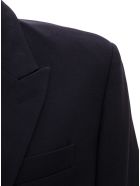 Valentino Single-breasted Blue Wool Jacket Valentino Single-breasted Blue Wool Jacket - Blu