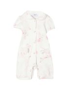 Monnalisa White Onesie Monnalisa White Onesie - Bianco