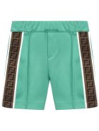 Fendi Kids Shorts Fendi Kids Shorts - Green