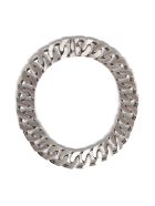 Givenchy Chain Silver Brass Necklace Givenchy Chain Silver Brass Necklace - Metallic