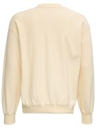 Aries Beige Jersey Sweatshirt With Logo Print Aries Beige Jersey Sweatshirt With Logo Print - Beige