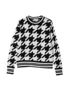 Simonetta Kids Girl Sweater Simonetta Kids Girl Sweater - Nero/argento