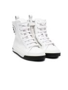 Balmain White High-top Trainers Balmain White High-top Trainers - Bianco