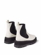 Jimmy Choo Clayton White Leather Boots Jimmy Choo Clayton White Leather Boots - White