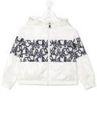 Kid White Vilna Jacket Moncler Kid White Vilna Jacket
