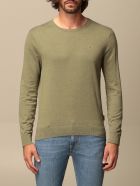 Napapijri Sweater Napapijri Crewneck Sweater With Logo Napapijri Sweater Napapijri Crewneck Sweater With Logo - Kaki