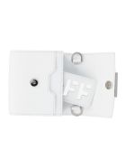 Off White Mini Lipstick Credit Card Diad Pouch Off-White Off White Mini Lipstick Credit Card Diad Pouch - WHITE