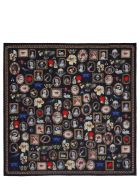 Alexander McQueen Cameo And Curiosities Wool Scarf Alexander McQueen Cameo And Curiosities Wool Scarf - MULTICOLOR