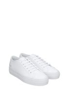 Common Projects Tournament Sneakers In White Leather Common Projects Tournament Sneakers In White Leather - white