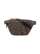 Fendi Unisex Brown Belt Bag Fendi Unisex Brown Belt Bag - Nero