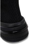 Givenchy Sock Sneakers In Black Ribbed Knit Givenchy Sock Sneakers In Black Ribbed Knit - Black