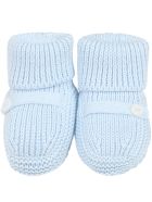 Little Bear Light Blue Baby Bootee For Babyboy Little Bear Light Blue Baby Bootee For Babyboy - Light Blue