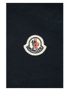 Moncler Zip Up Cotton Hoodie Blue Moncler Zip Up Cotton Hoodie Blue - Blu