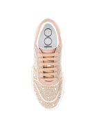 Jimmy Choo Crystal Hawaii F Sneakers Jimmy Choo Crystal Hawaii F Sneakers - BALLET PINK CRYSTAL (Pink)