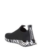 Michael Kors Slip On Bodies In Black Fabric Michael Kors Slip On Bodies In Black Fabric - Black/White