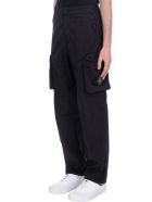 Stone Island Pants In Black Cotton Stone Island Pants In Black Cotton - black