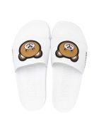 Moschino White Slippers Moschino White Slippers - Bianco