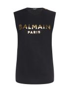 Balmain T-Shirt Balmain T-Shirt - Noir or