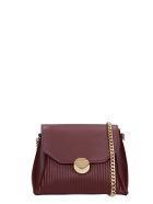 Visone Shoulder Bag In Bordeaux Leather Visone Shoulder Bag In Bordeaux Leather - bordeaux