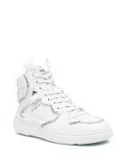 Man White Wing High Sneakers With Profiles Givenchy Man White Wing High Sneakers With Profiles