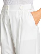 Trousers Cotton Kiton Trousers Cotton - WHITE