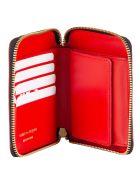 Comme des Garçons Shirt Boy Logo Print Wallet Comme des Garçons Shirt Boy Logo Print Wallet - Red