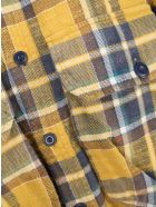 R13 Cropped Flanel Check Shirt R13 Cropped Flanel Check Shirt - YELLOW