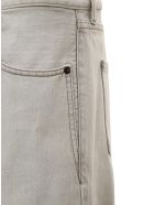 Saint Laurent Straight Cut Jeans In Gray Denim Saint Laurent Straight Cut Jeans In Gray Denim - Grey
