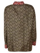 Versace All-over Printed Shirt Versace All-over Printed Shirt - Military