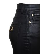Dolce & Gabbana Black Jeans In Laminated Denim Dolce & Gabbana Black Jeans In Laminated Denim - Black